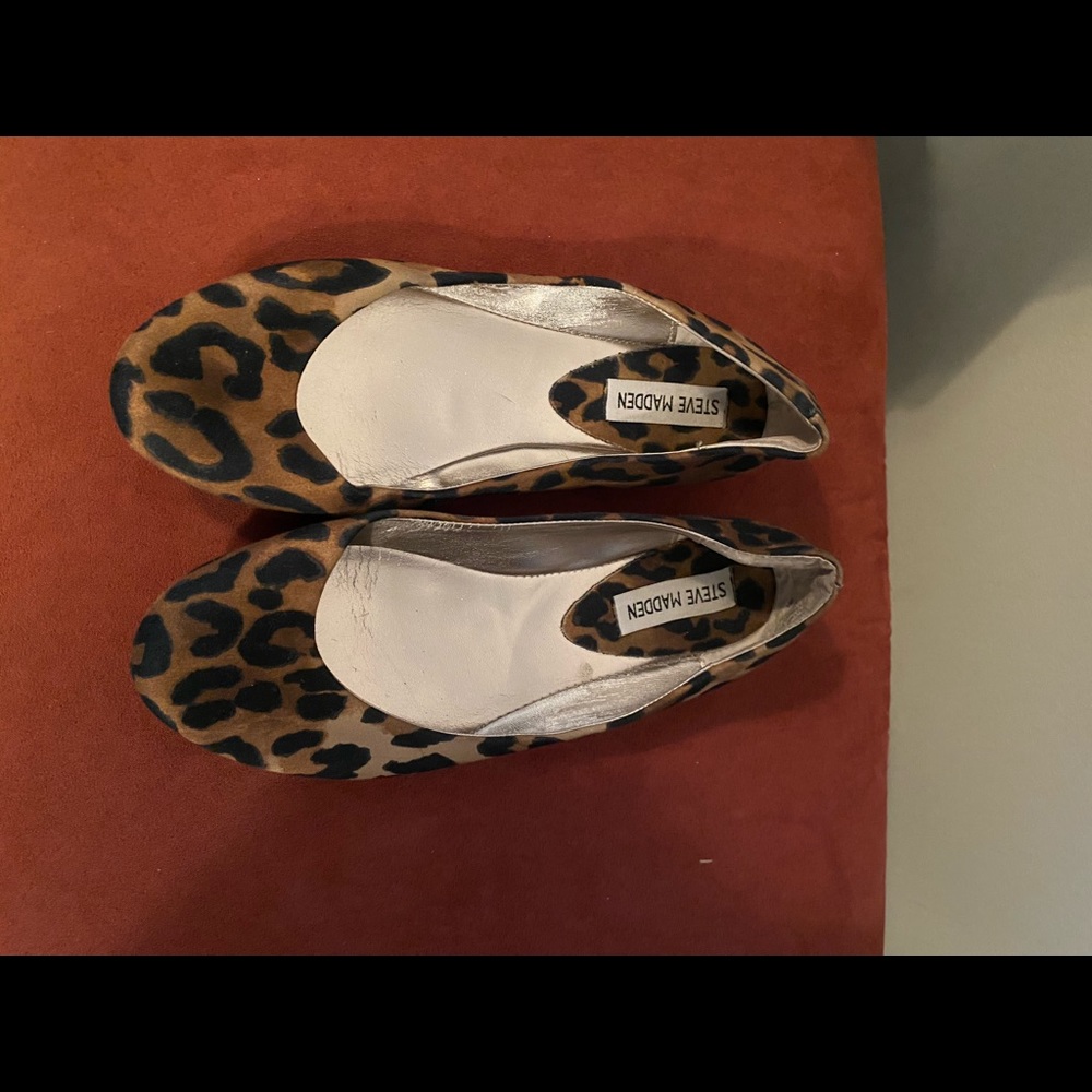 Leopard Print Flats